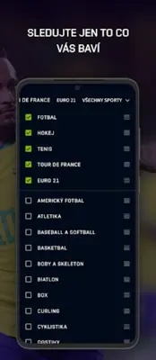 ČT sport android App screenshot 0