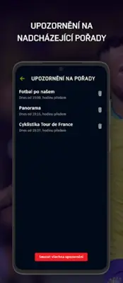 ČT sport android App screenshot 1