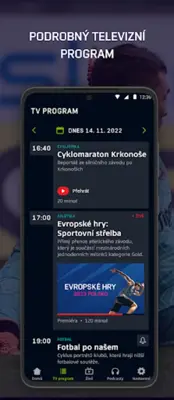 ČT sport android App screenshot 5